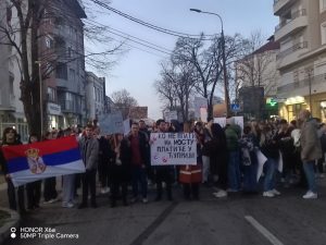 Veliki protest u Ćupriji: 15 minuta ćutanja i podrška studentima